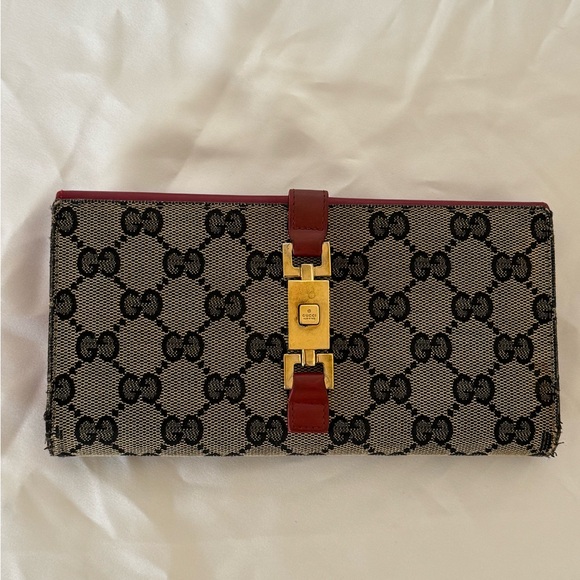 Gucci Monogram Continental Wallet Authentic - Picture 3 of 15